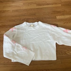 ALTAR’D STATE Daisy Sleeve Sweater